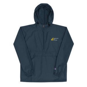 Parking Lot Racing Logo Champion Packable Wind and Rain Jacket